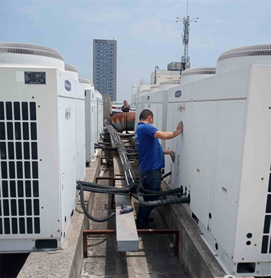 巴彦淖尔市中央空调制热和不制冷系统维修方法